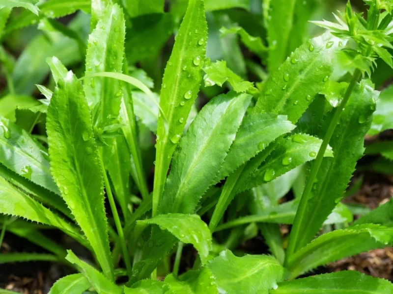 Growing culantro plant