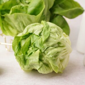 Alternative view of White Boston Butterhead Lettuce Seeds