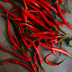 Alternative view of Cayenne Long Red Thin Pepper Seeds