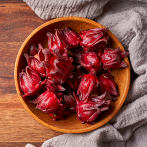 Alternative view of 2 Sorrel Roselle Hibiscus, Jamaica Red Roselle Hibiscus Plant 4 Inc Pot