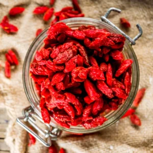 Goji Berry Live Plant, 1 Ft Tall in 6 Inch Pot, Fruit-Bearing Goji Berry Tree for Gardens