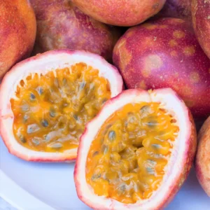 Passion Fruit Tree, 4 to 8 Inch Tall, Passion Fruit Tree Live Plant, Passionfruit Tree - Purple