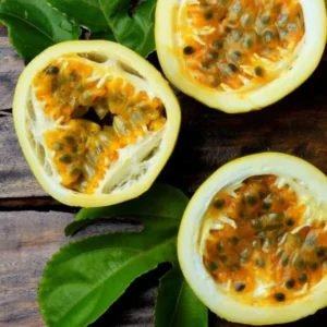 Passion Fruit Tree, 4 to 8 Inch Tall, Passion Fruit Tree Live Plant, Passionfruit Tree - Yellow