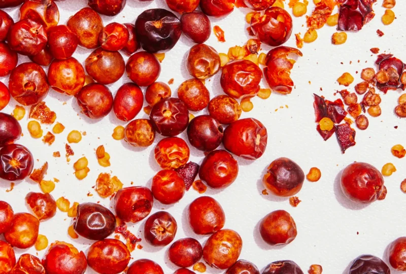 dried chiltepin peppers