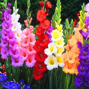 10 Gladiolus bulbs, Gladiolus Flowers Bulbs, Hardy Gladiolus Bulbs, Giant Gladiolus Bulbs For Planting In Spring