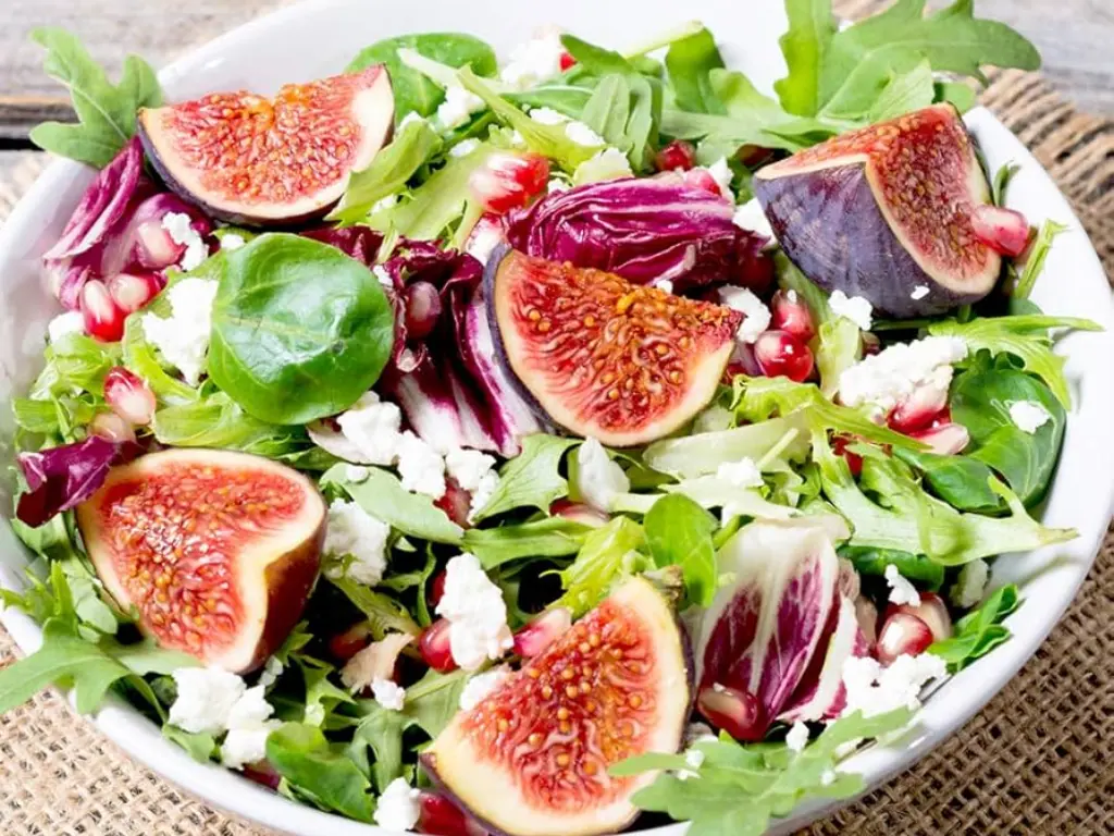black jack fig and salad