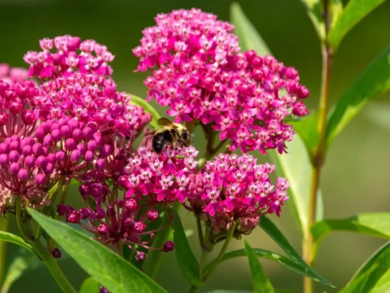 Swamp Milkweed (Asclepias Incarnata) - Top 5 Milkweed Varieties for Pots and Small Gardens