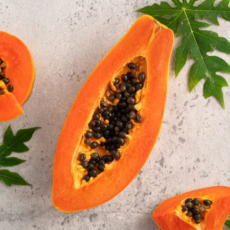 Live Papaya Plant Tree - 5 to 8 Inches Tall, Ready for Planting, Fruit-Bearing Tropical Papaya Tree