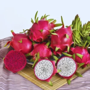 2 White Dragon Fruit Plants Live, 4 to 6 Inches Tall, Live Dragon Fruit Plant, Sweet Fruit Plant, Dragon Fruit Live Plant Indoor