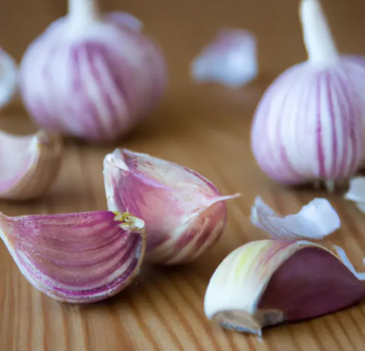 Garlic Bulbs For Planting, Seed Garlic Bulbs, 4 Bulbs - Chesnok Red Garlic