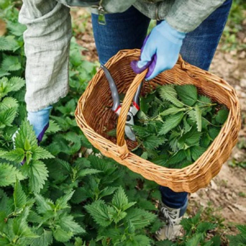 3 Stinging Common Nettle Plant, Nettle Plant Live, Herb Plant Stinging Nettle, 8 to 14 Inc Tall