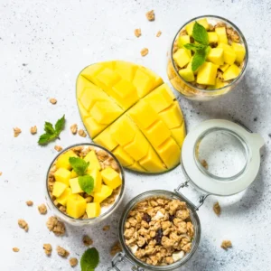 Alphonso Mango Tree Grafted 1.5-3 Ft in Gallon Pot Live Plant, Tropical Fruit Tree Mango