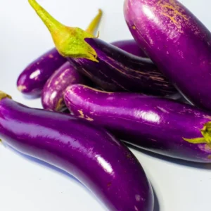 Eggplants Seeds, 200 Long Purple Eggplants Seeds For Planting Outdoor, Eggplants Vegetable Seeds