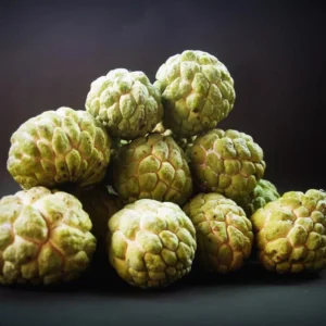 12 Sugar Apple Tree Seeds, Sweetsop Fruit Seeds, Sugar Apple Seeds For Planting Outdoor