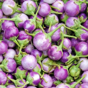 100 Eggplants Seeds, Small White Purple Eggplants Seeds For Planting Outdoor, Eggplants Vegetable Seeds