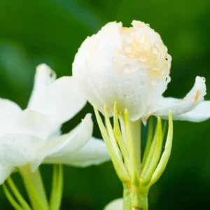 4 Maid of Orleans Sambac Jasmine Live Plants, Live Jasmine Plant Live, Sambac Jasmine, 4 to 6 Inc Tall, Tea Jasmine Fragrant Plant, Blooming Jasmine Plants Indoor Outdoor