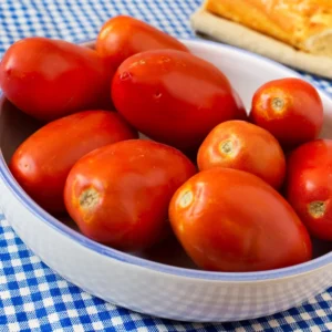 Set of 4 San Marzano Tomato Plants - 6 to 10 Inches Tall, Tomato Tree Plant , Live Tomato Plants for Garden, High-Yielding, 60+ Days Old