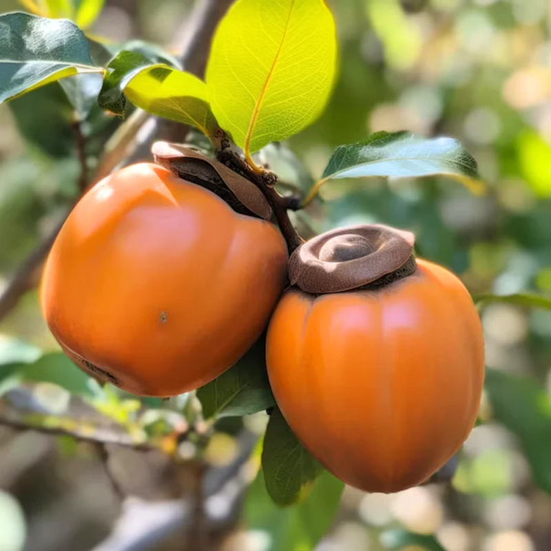 American Persimmon Tree for Planting Outdoors, Diospyros virginiana American, Hardy Fruit Tree for Zones 4-9