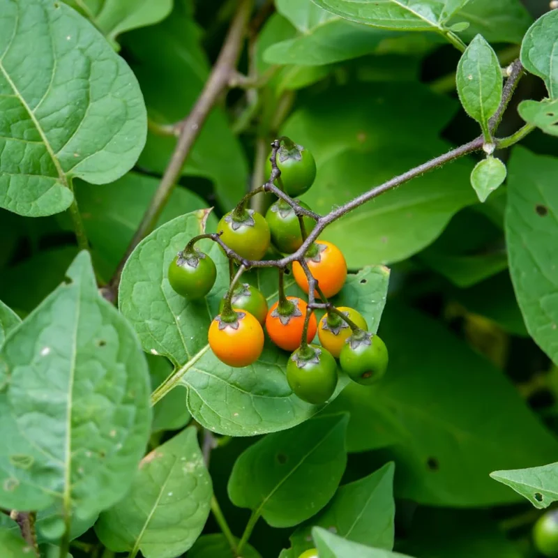 Pack 2 American Bittersweet Vines Trees Bare Roots, Dormant, 1 Year Old, 12 to 18 Inc Tall Perennial Climbing American Bittersweet Seedling for Planting