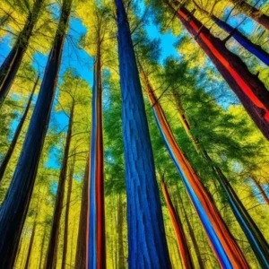 Large Eucalyptus Rainbow Tree, 48 - 70 Inches Tall, Dormant, No Leaf Until Spring, Live Rainbow Eucalyptus Plant