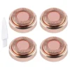 4PCS Facial Hair Remover Replacement Heads Facial Hair Removal Tool for Women, 18K Gold-Plated Rose Gold, First Generation