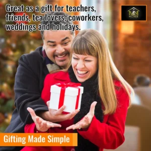 Glass Honey Pot with Lid and Wooden Dippers - Set Includes 3 Dippers