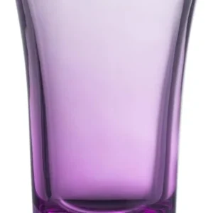 M&N HOME Purple Ombre Shot Glasses, 6-Pack Colored Whiskey & Tequila Glasses, 2 Oz Round Gradient Purple