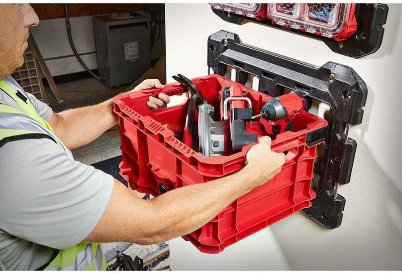 For Milwaukee 48-22-8440 PACKOUT Impact Resistant Tool Storage System Crate