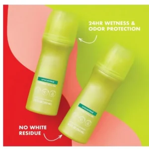 Antiperspirant and Deodorant for Women and Men, Invisible Roll-on, Unscented, 3.5 oz, Pack of 2