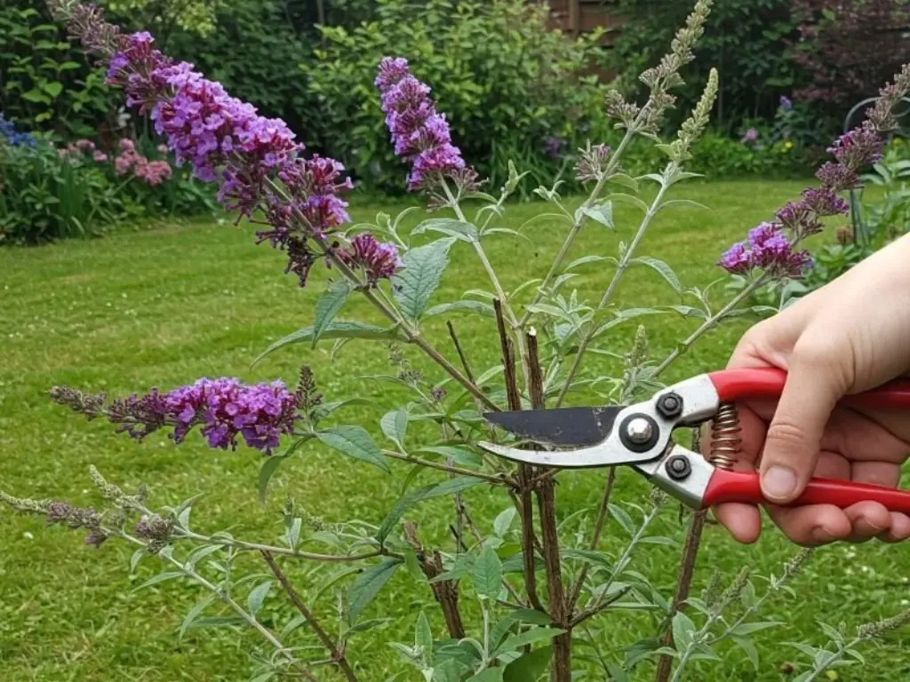 pruning buddleia butterfly